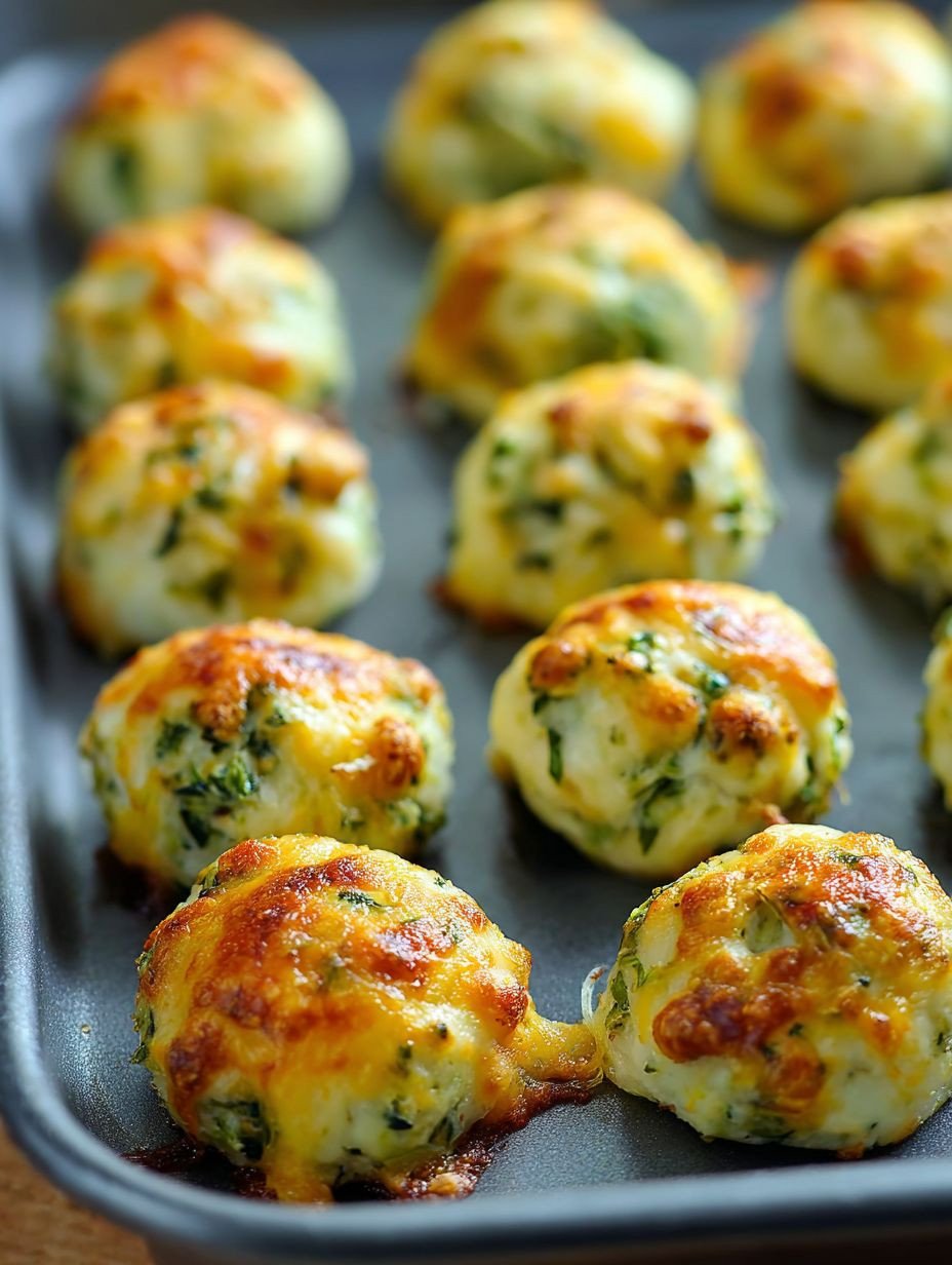 Airfryer Einfach Schnell Käse-Lauch Bällchen Knusprig image 2