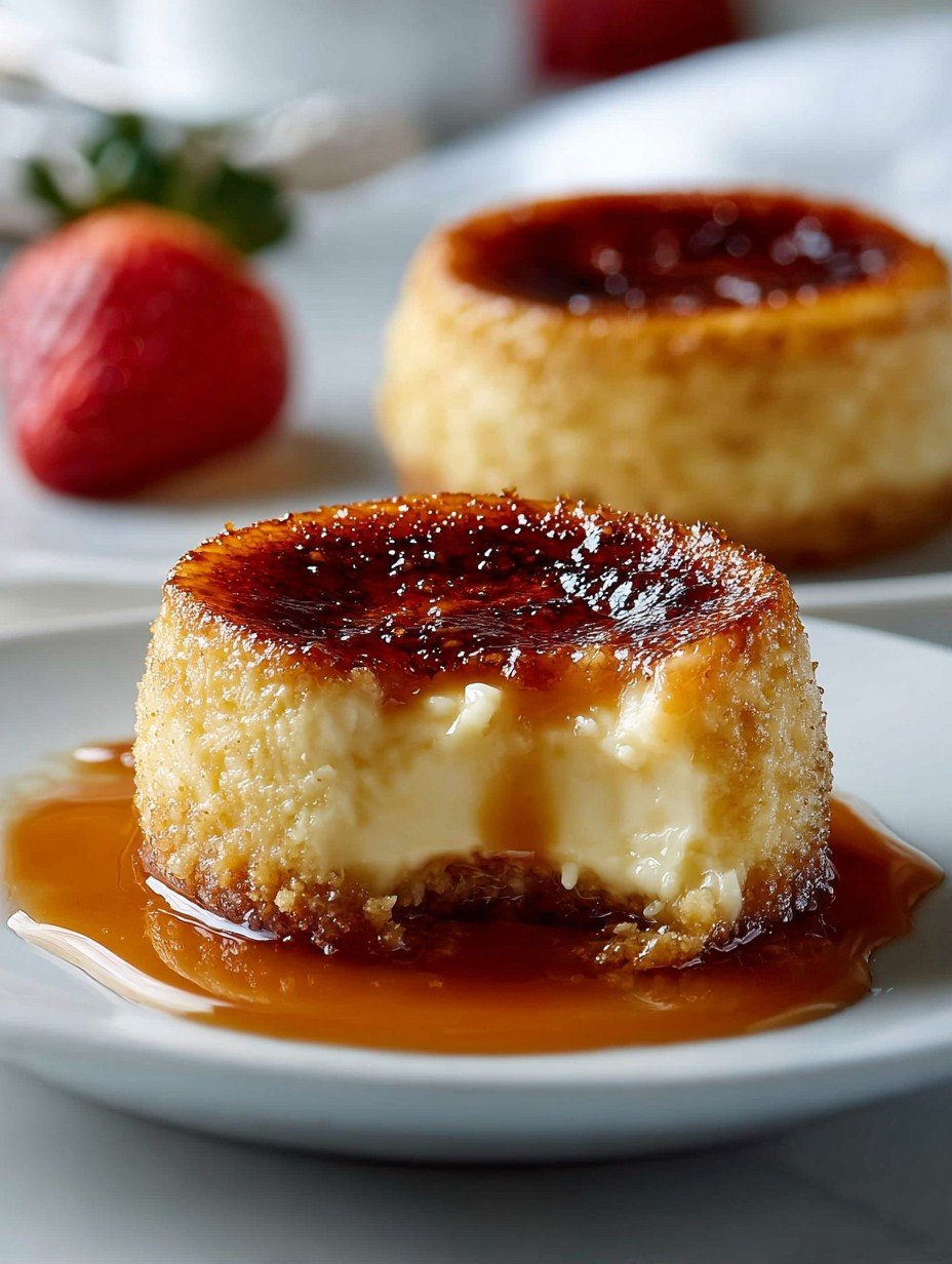 Beste Einfach Mini Crème Brûlée Käsekuchen – Perfektes Dessert image 2