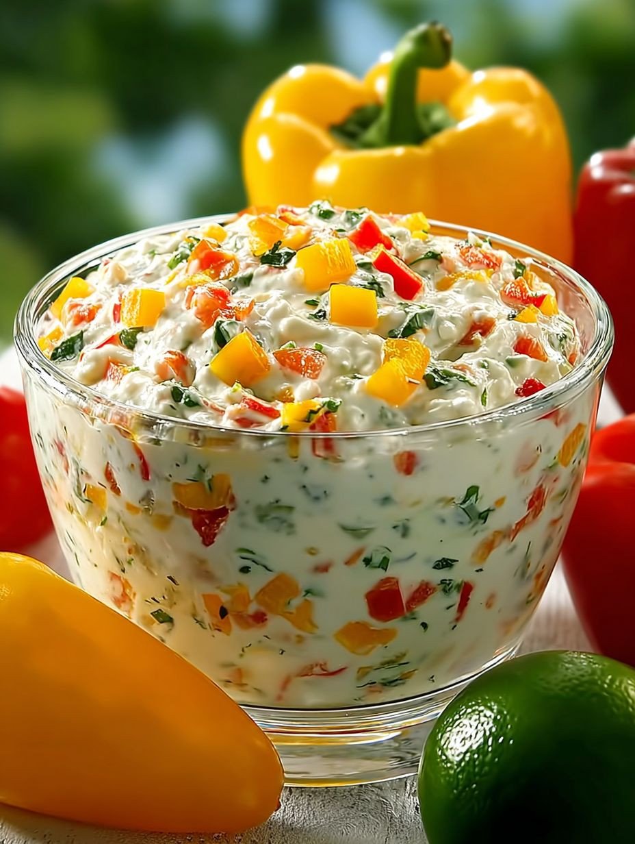 Bester Bunter Party Dip | Schnell Einfach Gesund image 2