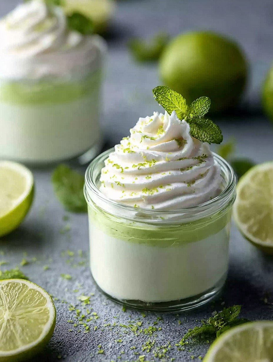 Limetten Mousse