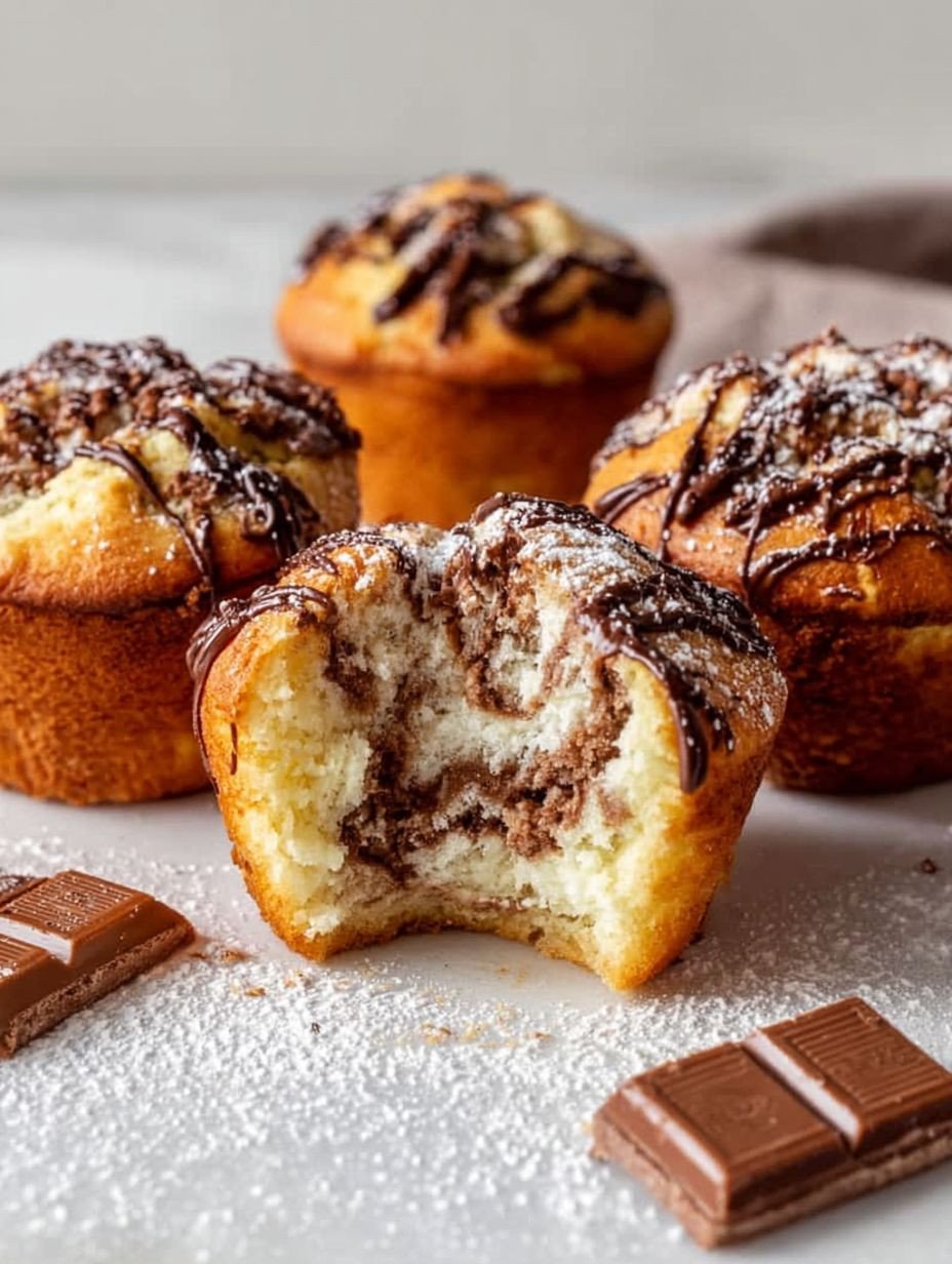 Easy Quick Best Chocolate Swirl Muffins – Perfect image 2