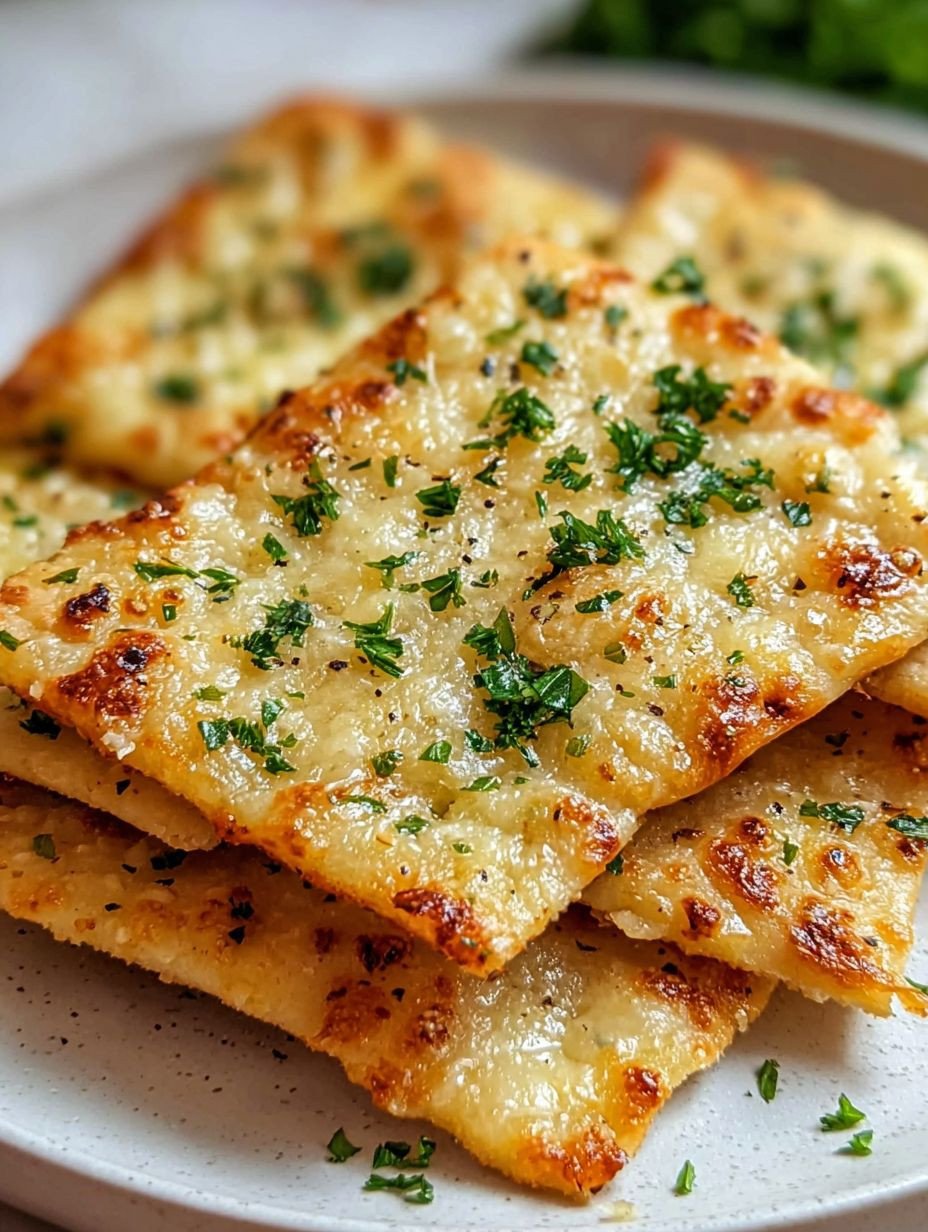 Einfach Schnell Airfryer Knoblauch Käse Fladenbrot – Knusprig Lecker image 2