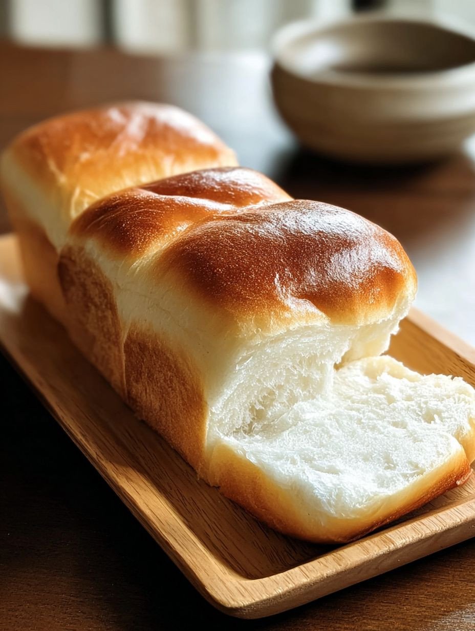 Einfaches Gesundes Japanisches Milchbrot Weich Flauschig image 2