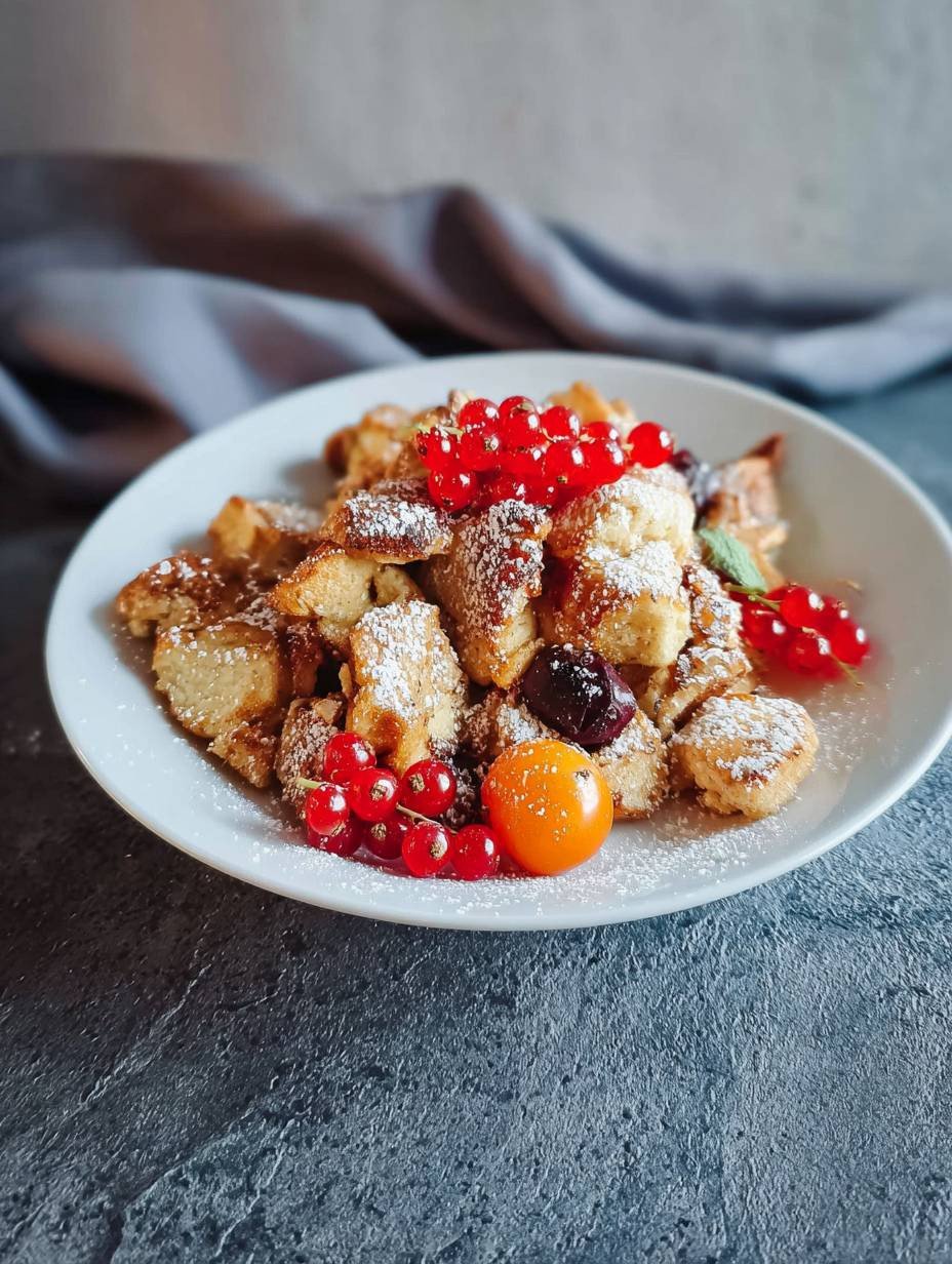 Gesund Eiweißreich Airfryer Kaiserschmarrn Knusprig – Einfach Schnell zum Abnehmen image 2