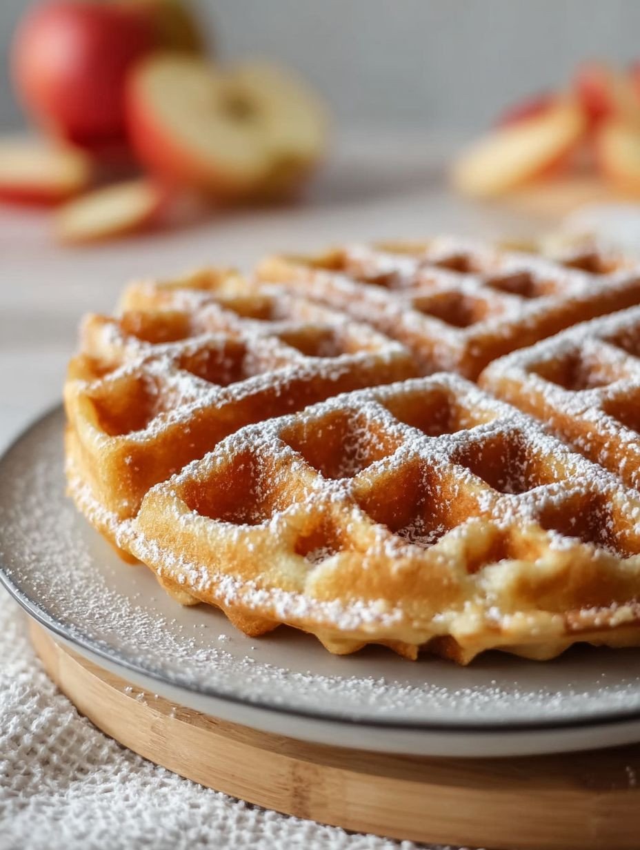 Gesunde Apfelwaffeln | Einfach, Schnell & Lecker image 2