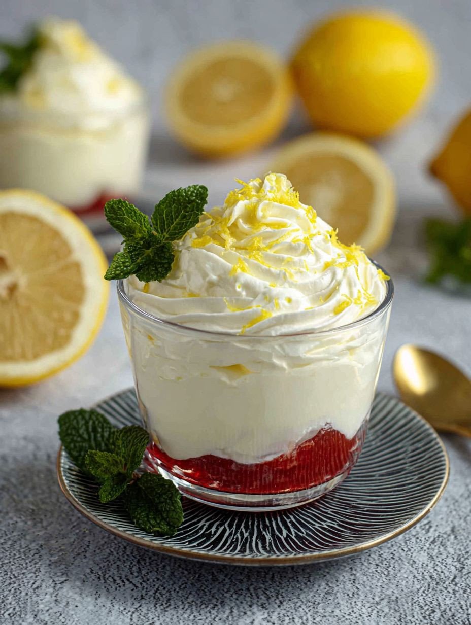 Leichte Zitronen Mascarpone Creme ohne Backen image 2