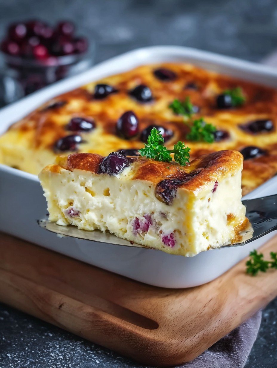 Low Carb Gesunder Einfacher Kirsch Quarkauflauf – Perfektes Rezept image 2