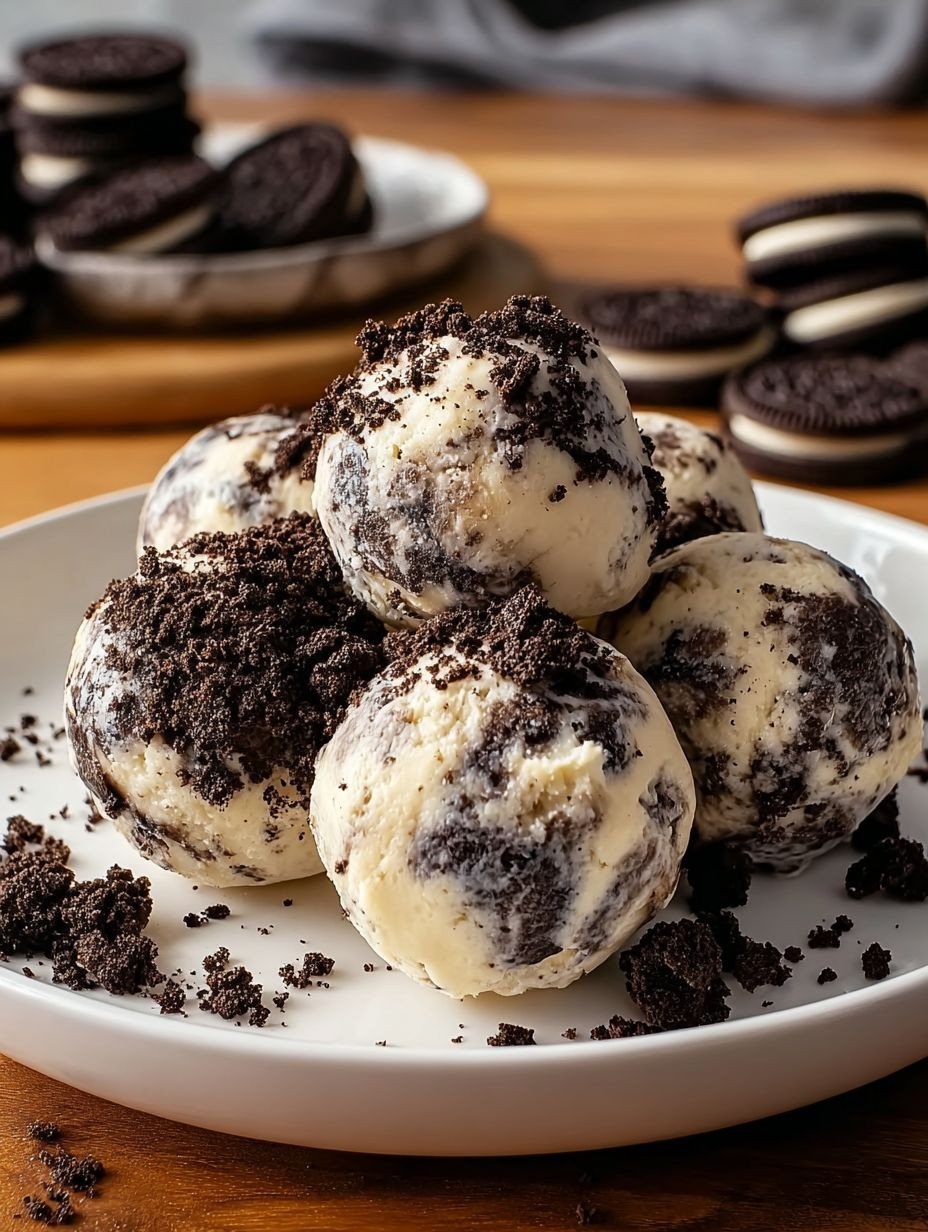 Oreo Frischkäse Protein Bällchen | Schnell & Gesund image 2