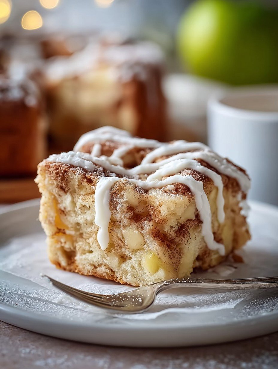 Saftiger Zimtschnecken Apfelkuchen | Einfach & Schnell image 2