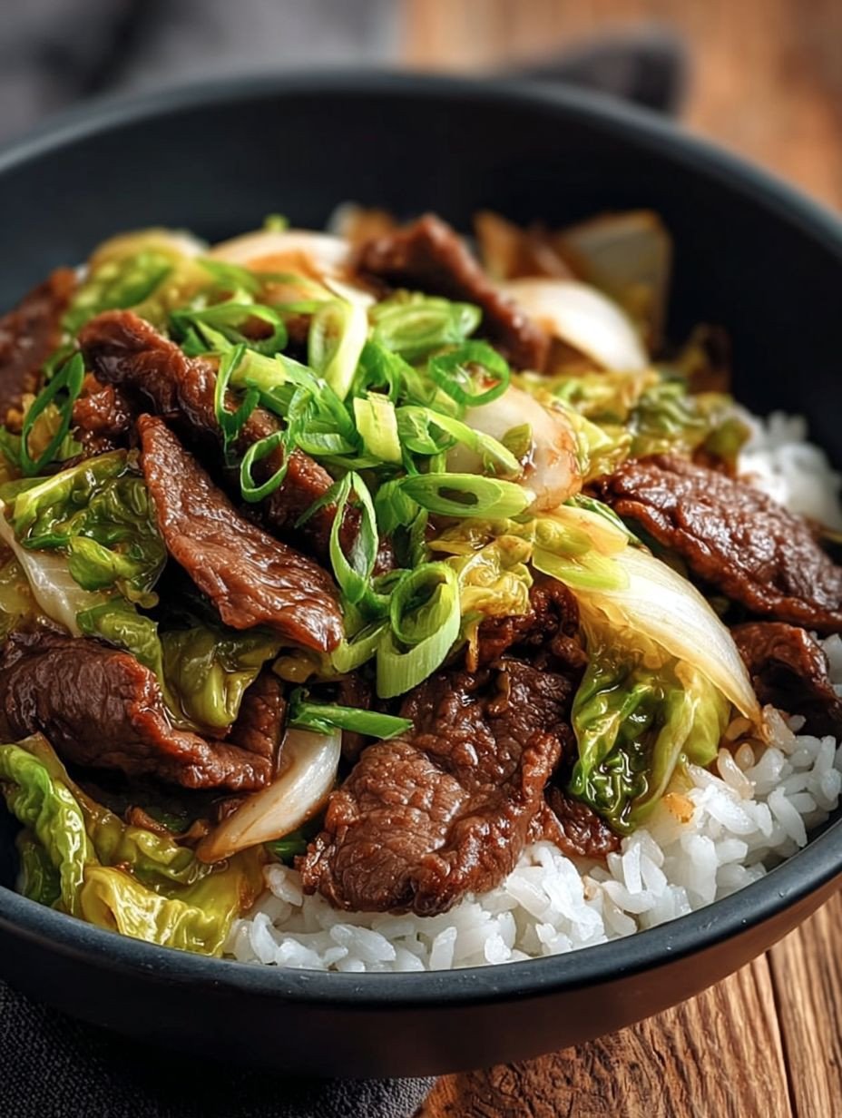 Schnell Gesund Rindfleisch Kohl Wok – Perfektes Abendessen image 2