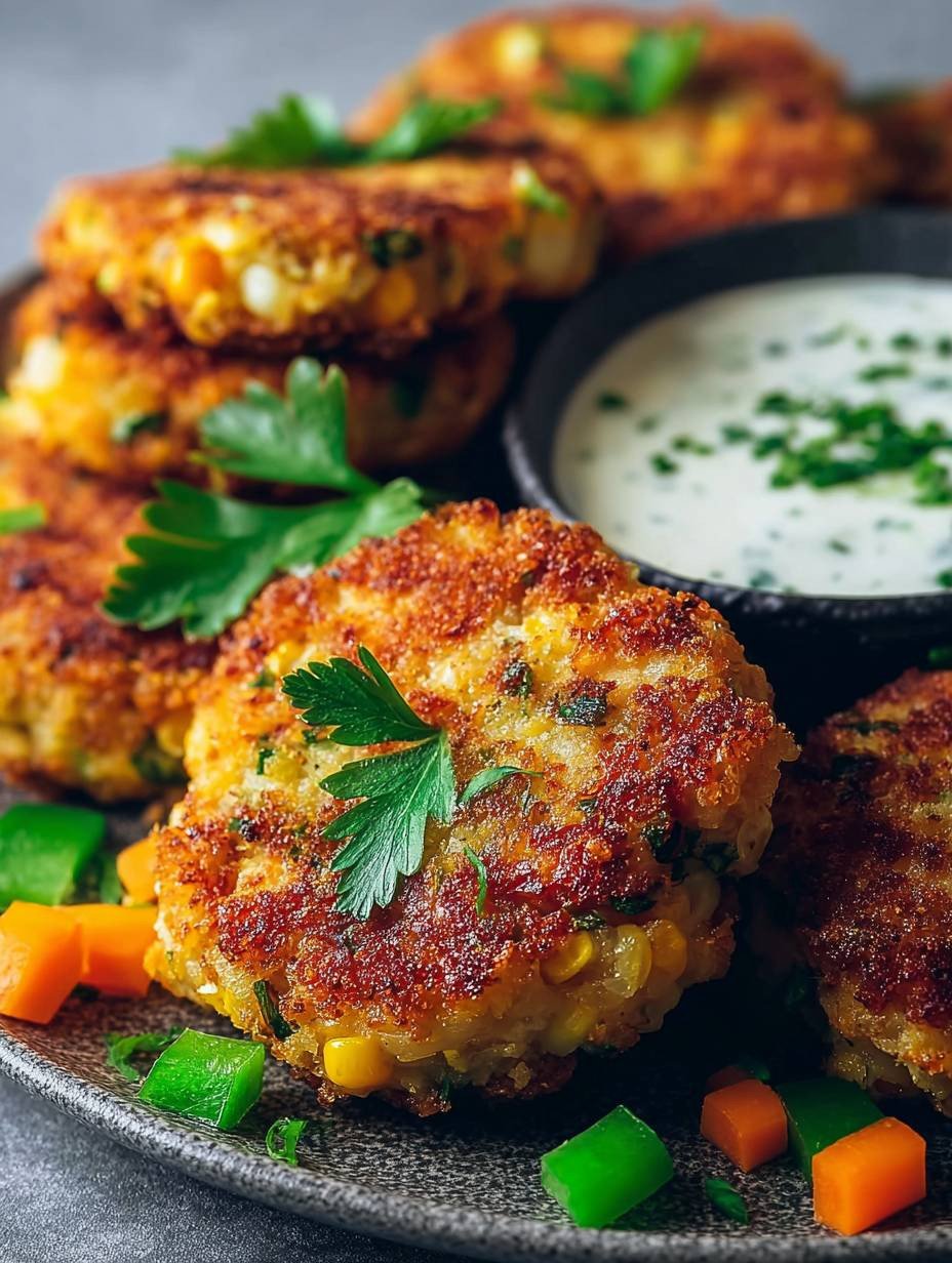 Schnell Gesunde Airfryer Maisfrikadellen – Knusprig & Lecker image 2