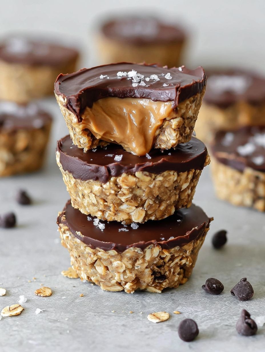 Schnelle Schoko Karamell Granola Cups – Perfekter Snack image 2