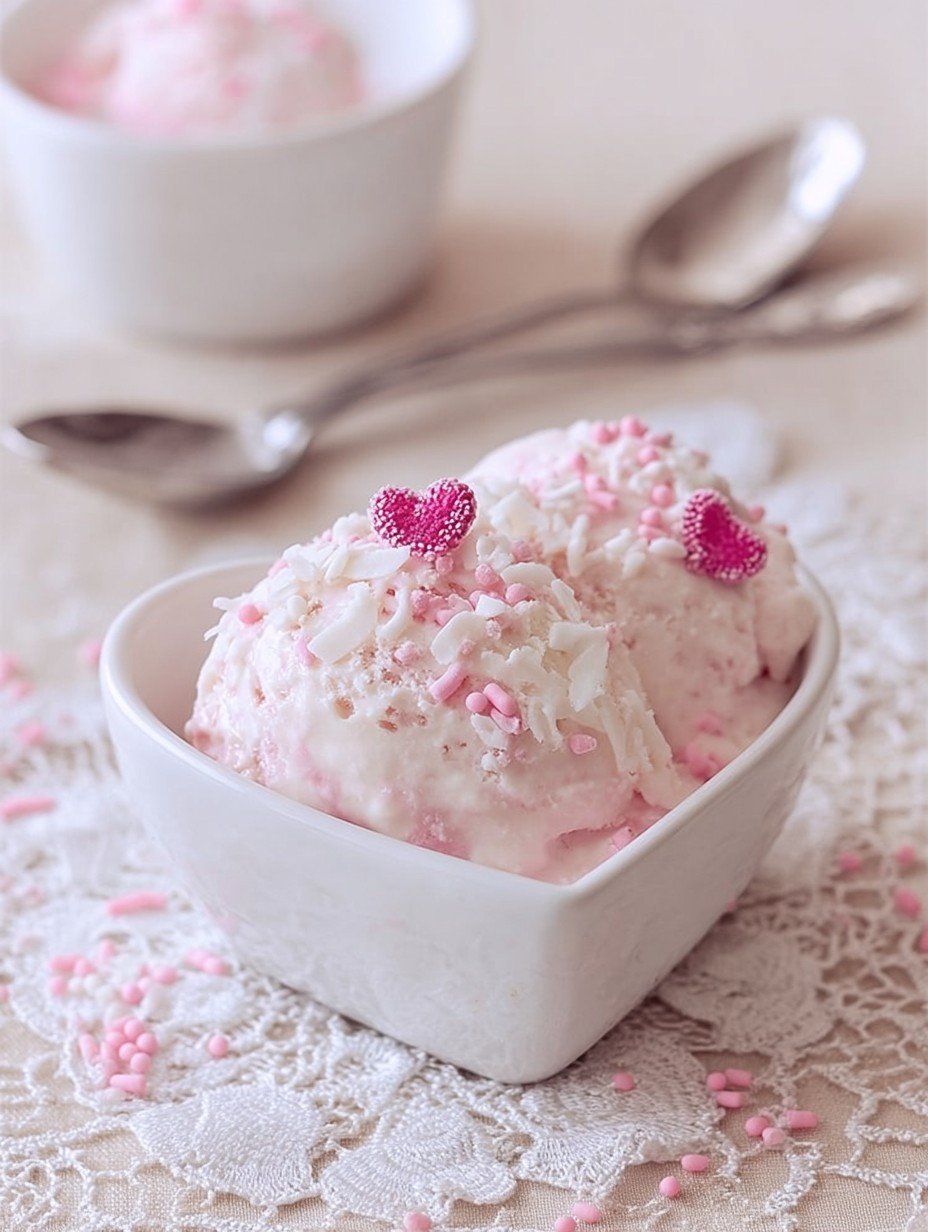 Creamy Strawberry Frozen Yogurt for Your Sweetheart image 2