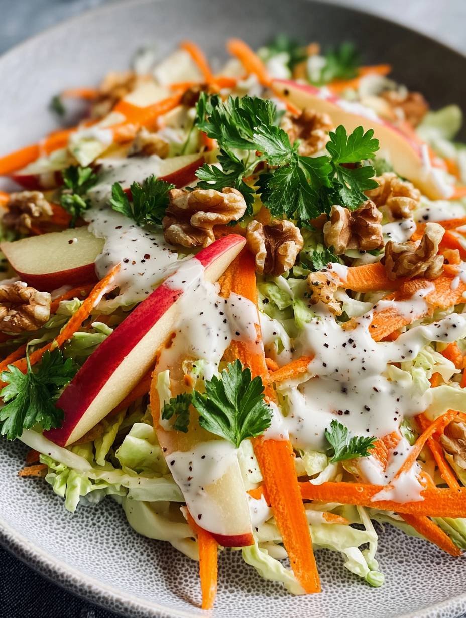 Cremiger Chinakohl Apfel Salat – Schnell & Gesund image 2