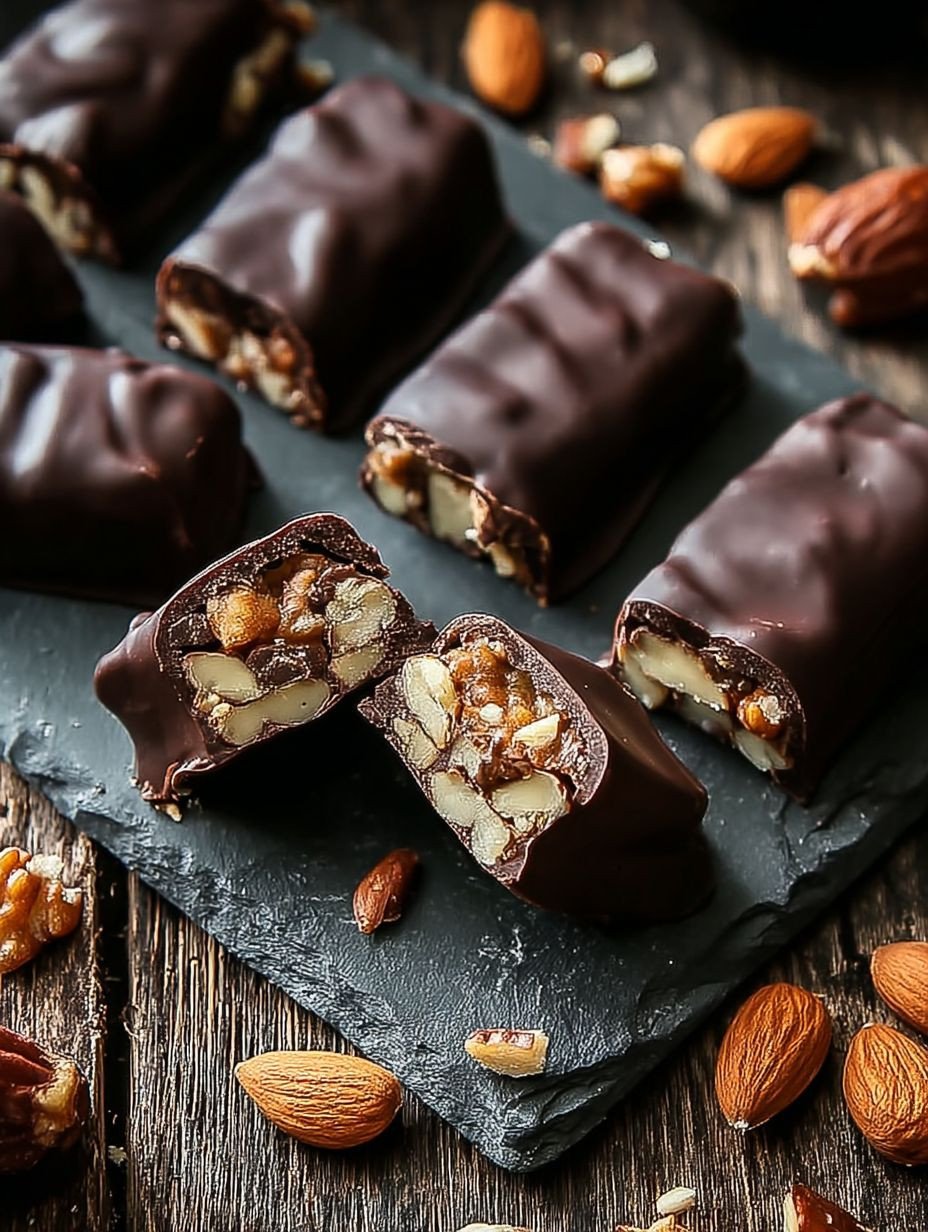 Crunchy gesunde Dattel-Snickers: Einfach unwiderstehlich image 2