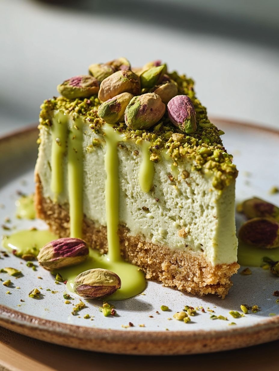 Der cremigste Pistazien-Käsekuchen – unglaublich lecker! image 2