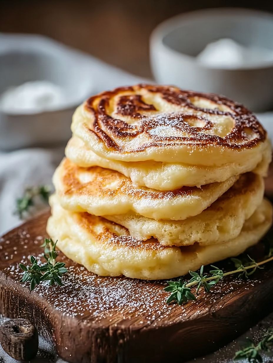 Die fluffigsten Quark-Pfannkuchen ohne Mehl. image 2