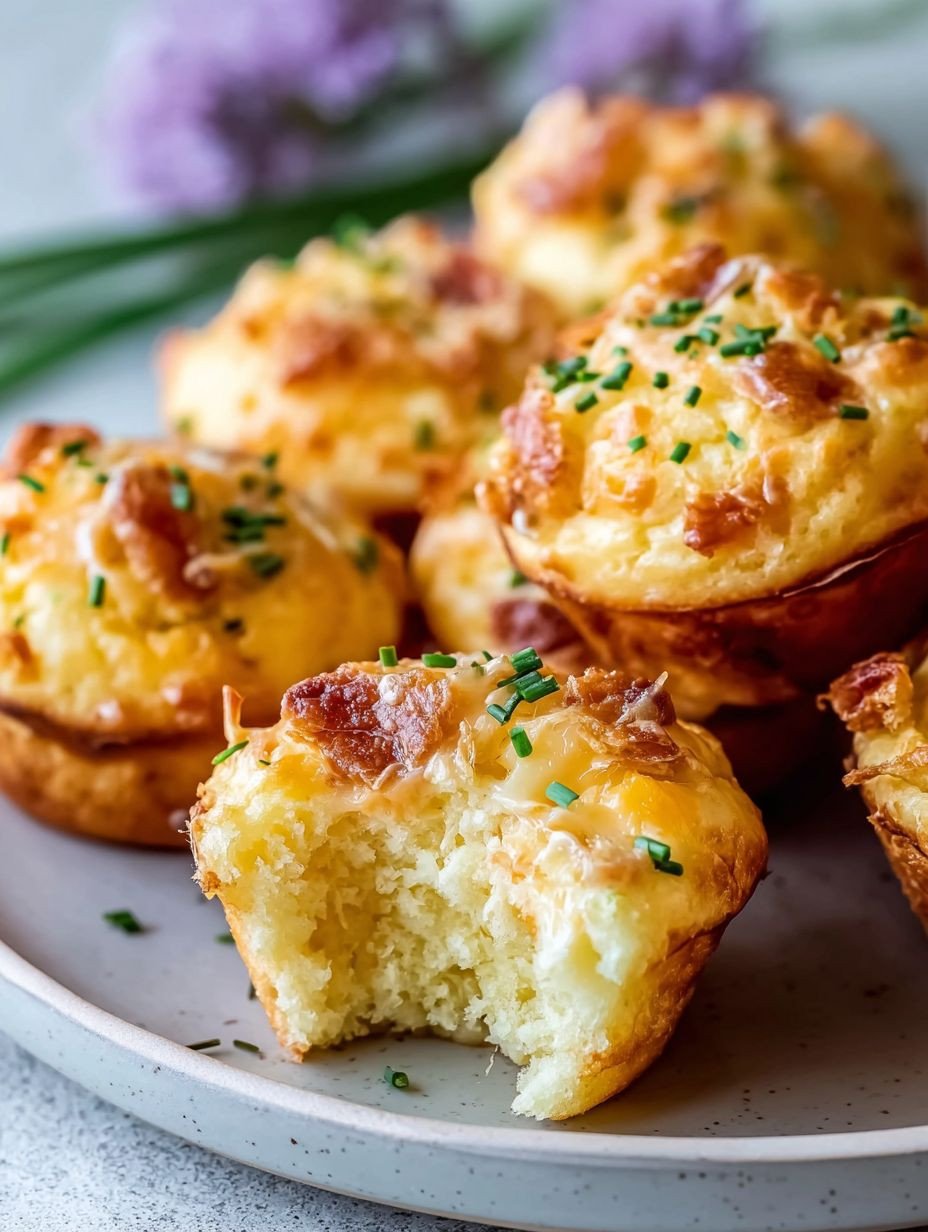 Fluffige Käse-Muffins mit knusprigem Topping image 2