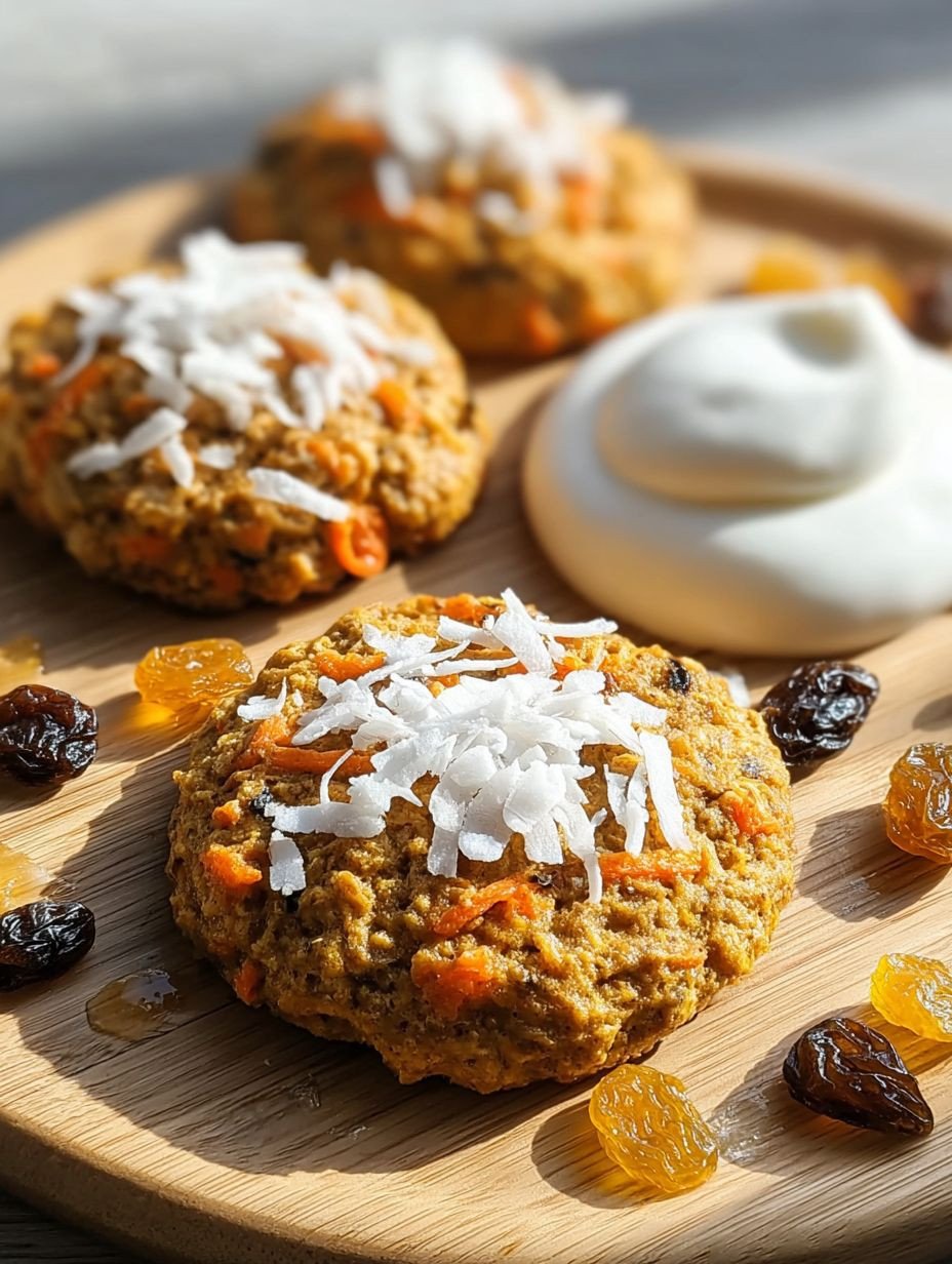 Gesunde Karottenkekse mit Kokos für dein Frühstück image 2