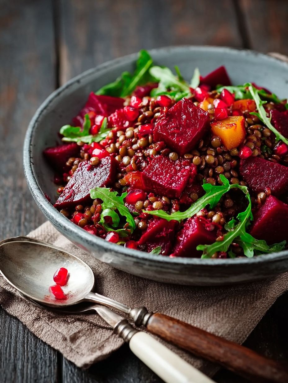 Gesunder Rote Bete Linsen Salat: Schnell & Lecker image 2