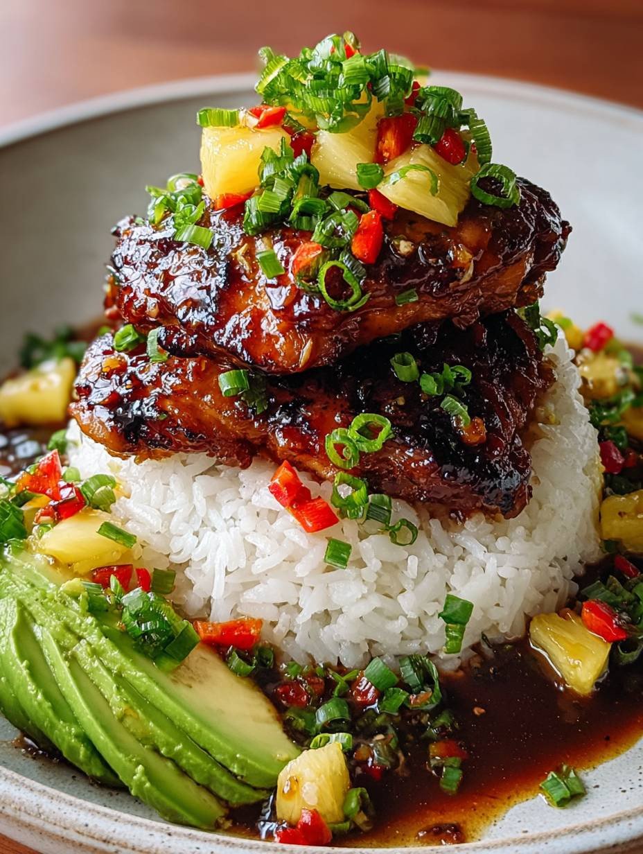 Hawaiian Huli Huli Chicken with Pineapple Salsa image 2