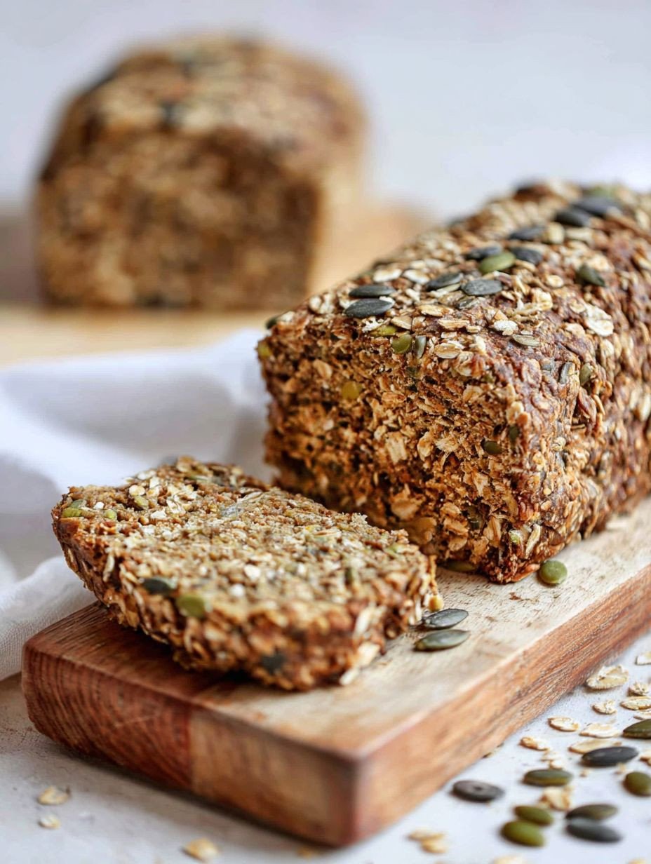 Kerniges veganes Haferbrot Rezept | Gesund & einfach image 2