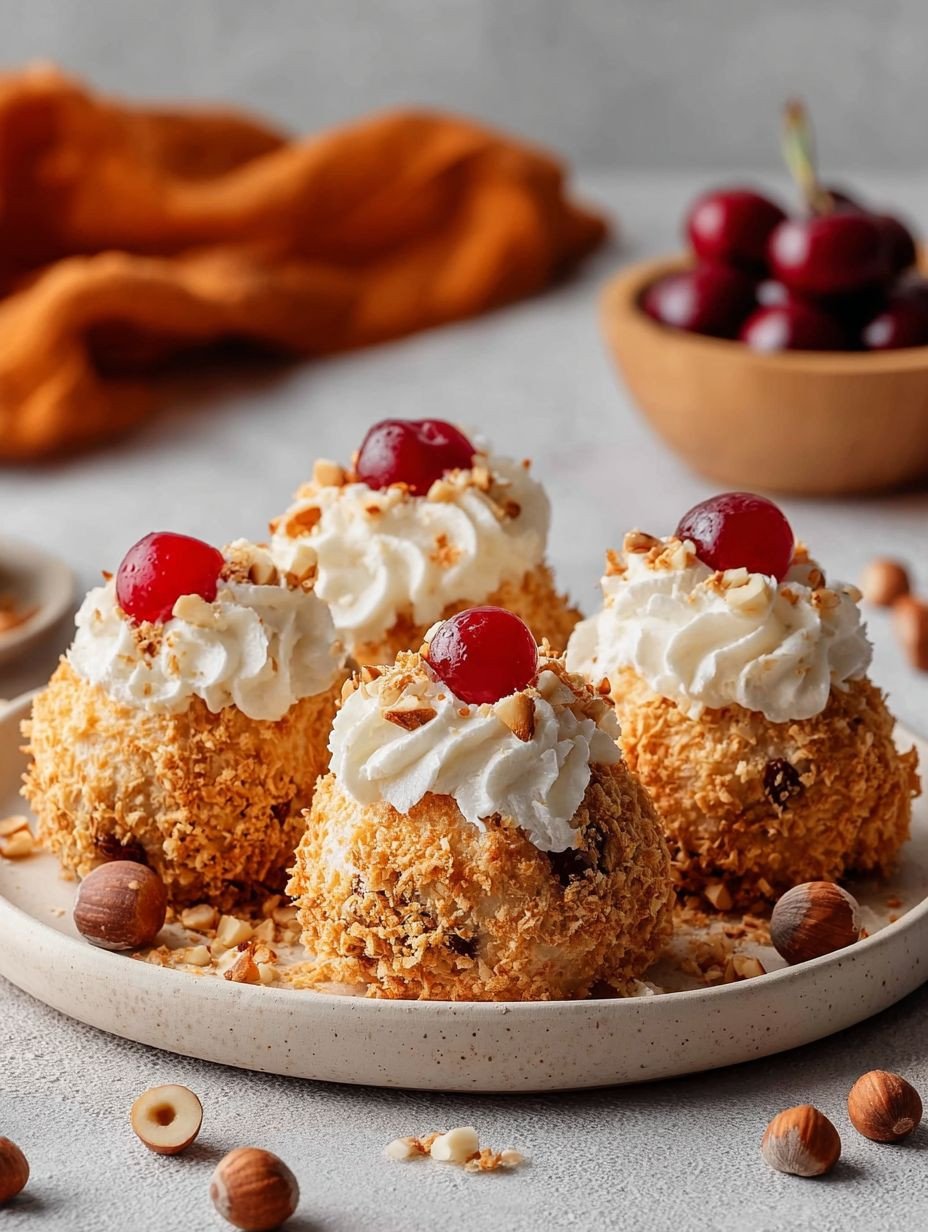 Knusprige Kirsch-Nuss-Küchlein selber machen. image 2