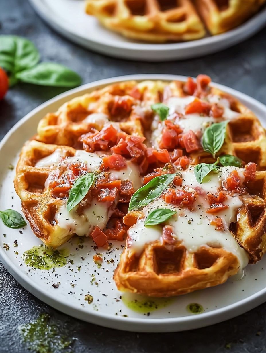 Knusprige Pizza Waffeln: Dein schneller Genuss. image 2