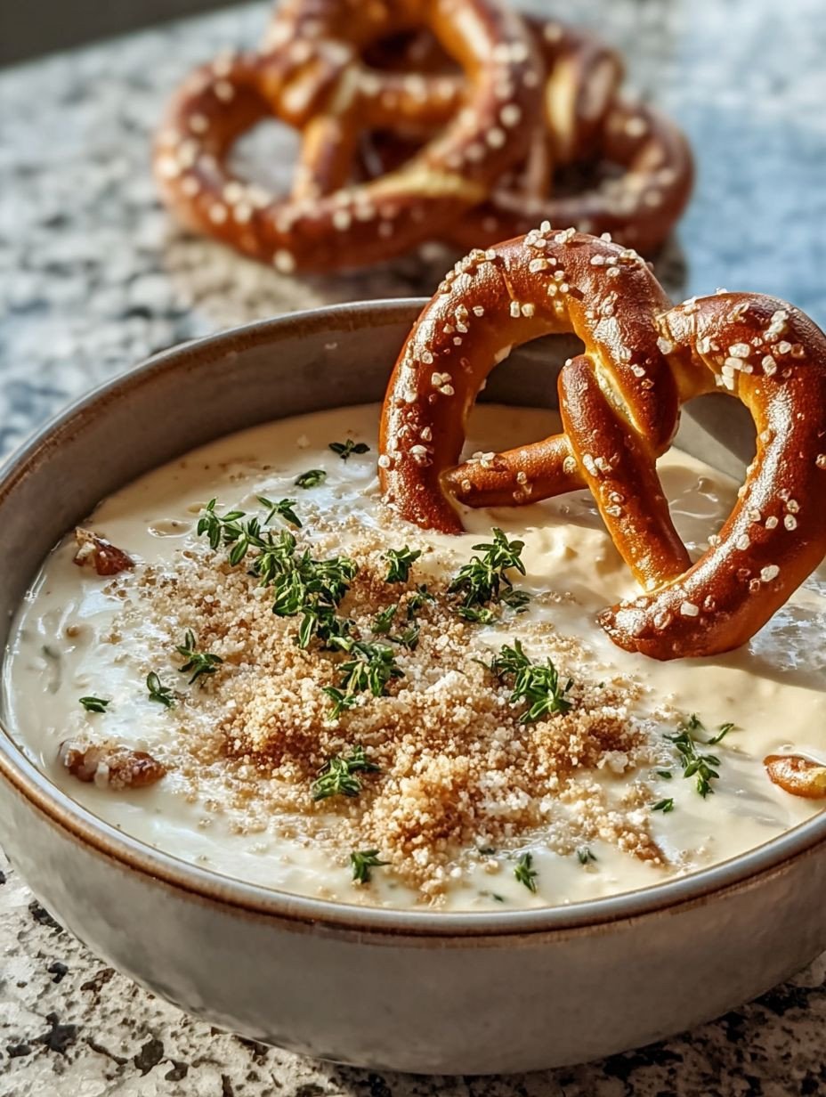 Knuspriger Brezel-Dip: Schnell gemacht & super cremig. image 2