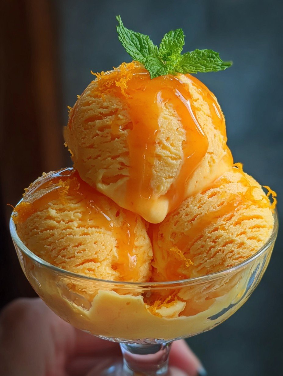 Orangeneis selber machen | Cremiges Rezept image 2