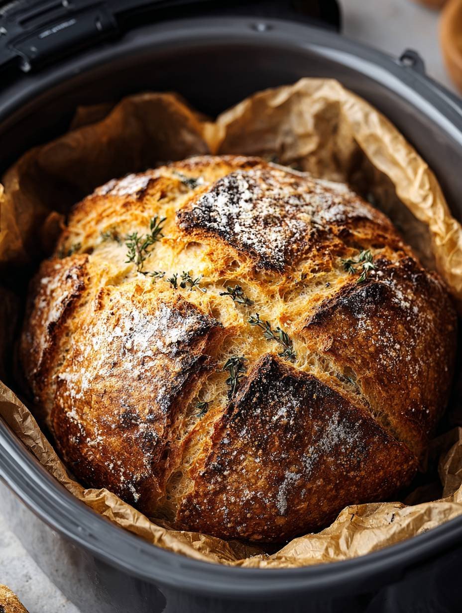 Perfektes Airfryer Brot: Schnell & super knusprig image 2
