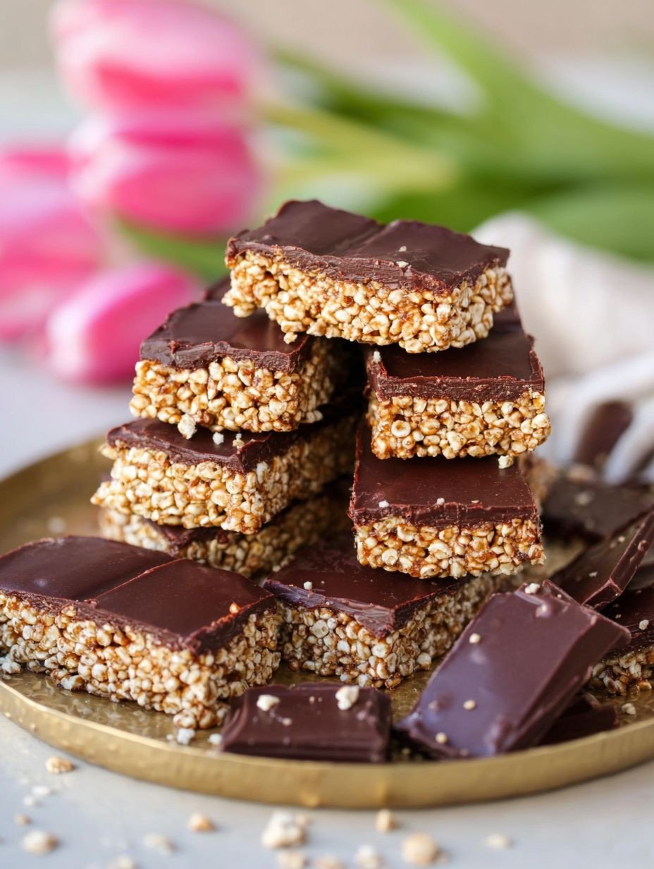 Rezept: Knusprige Schoko-Quinoa-Riegel selber machen image 2