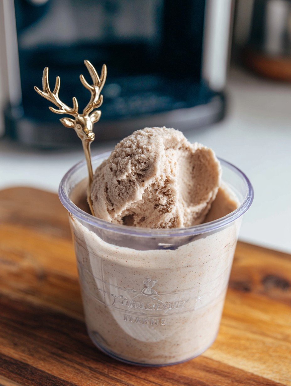 Schnelles Zimt Nicecream Rezept für den Ninja Creami image 2
