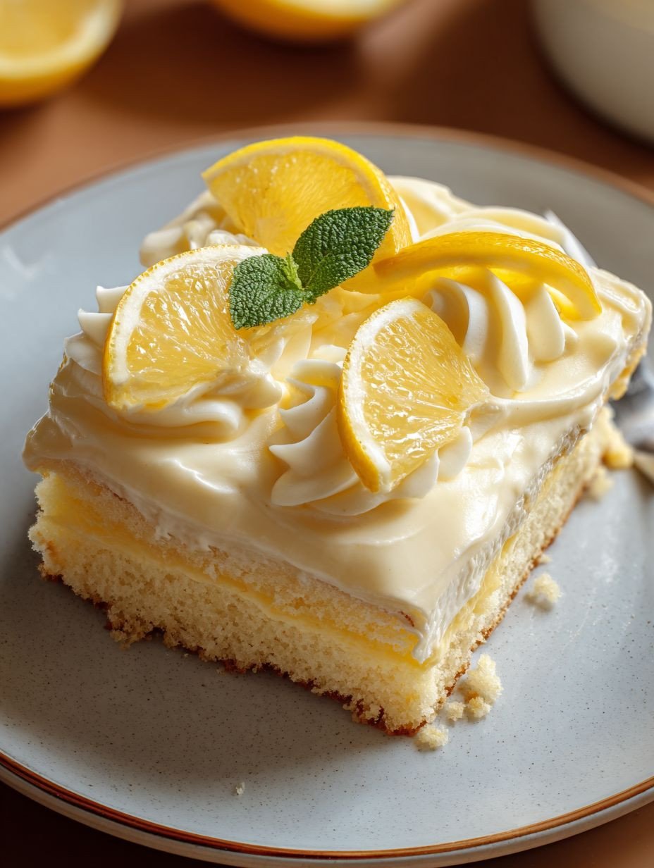 Zitronenkuchen Rezept: Saftig, cremig & einfach. image 2